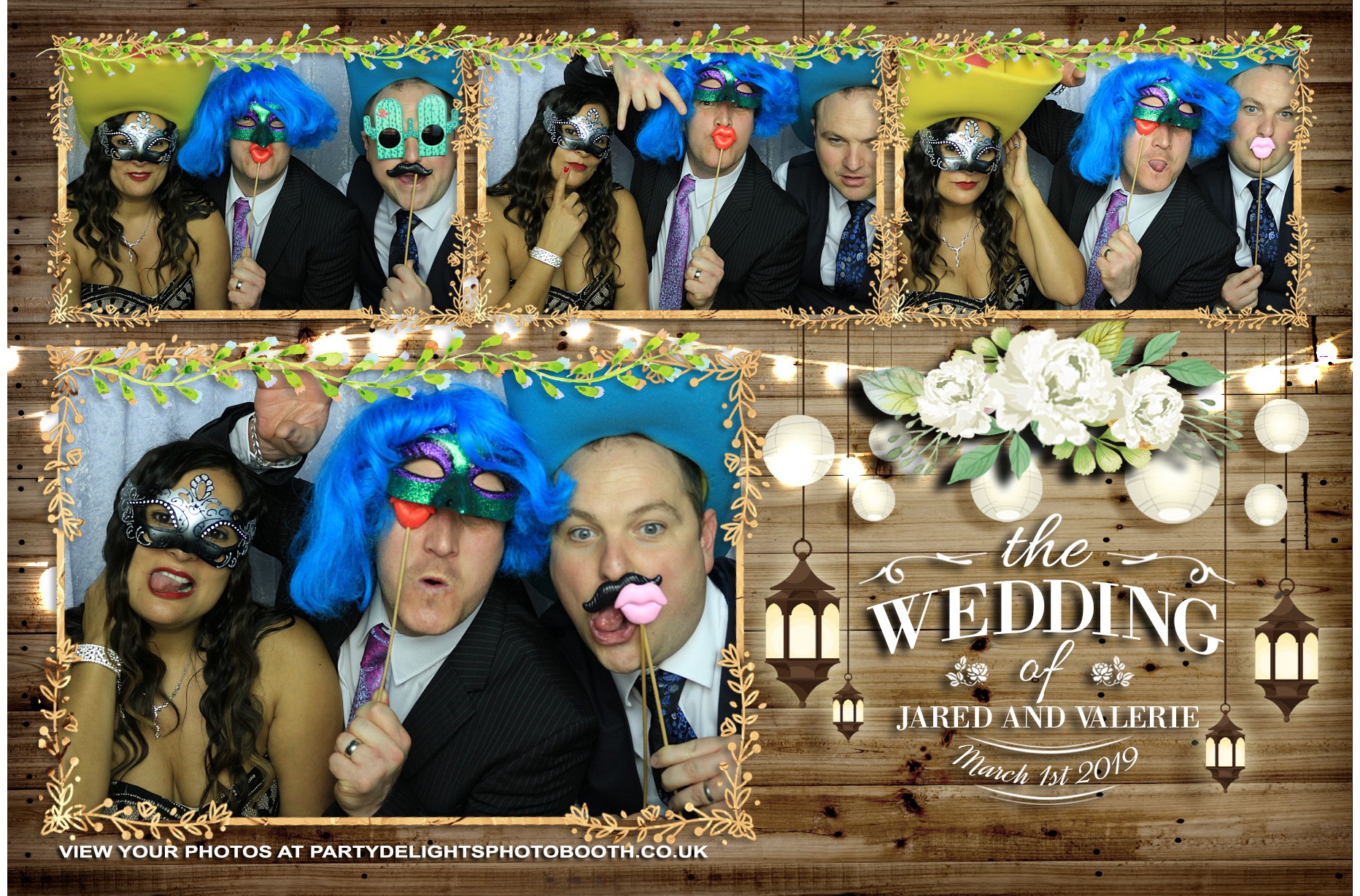 Jared and Valerie’s Wedding - Prints | View more photos from the event at gallery.partydelightsphotobooth.co.uk/u/PartyDelightsPhotoBooth/Jared-and-Valerie’s-Wedding-Prints
